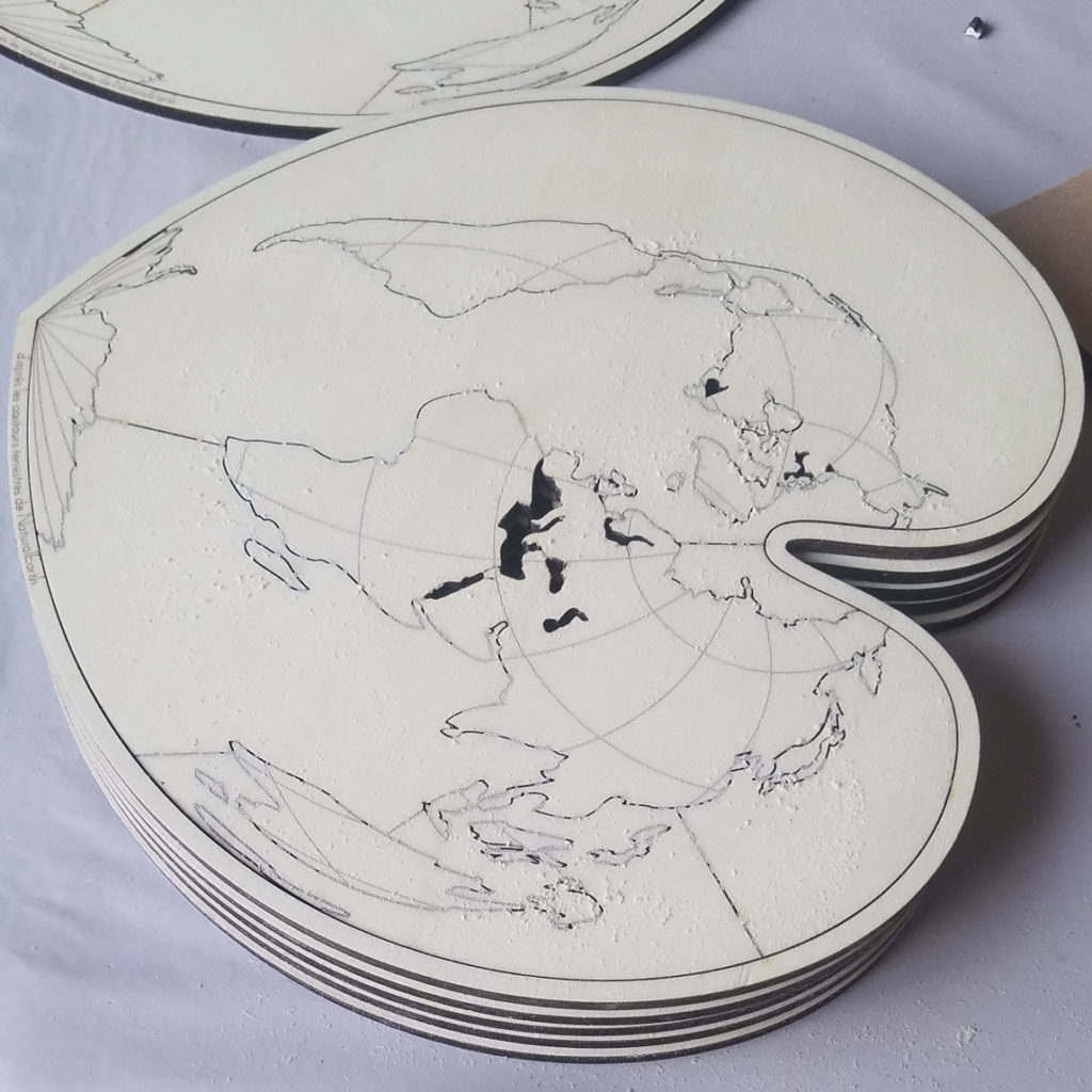 pièces détachées de la carte de Bonne