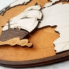 Cartographie Atlantique et galion - détail
