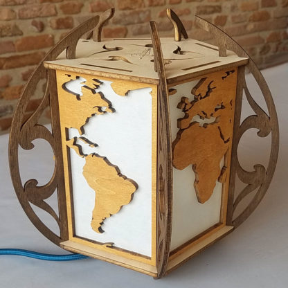 lampe bois afrique amerique