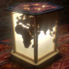 Lampe-monde afrique asie océanie