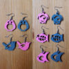 boucles d'oreille animaux
