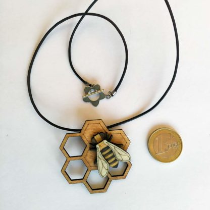 Pendentif abeille - échelle