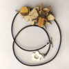 collier feuille de chêne et lucane