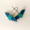 bijoux chauve-souris bleus