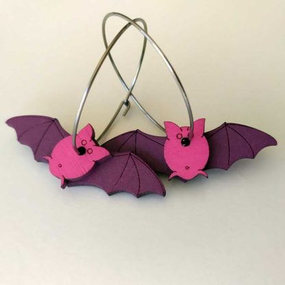 chauve-souris roses