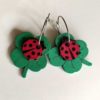 boucles d'oreilles créoles porte bonheur