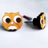 patère en bois animaux