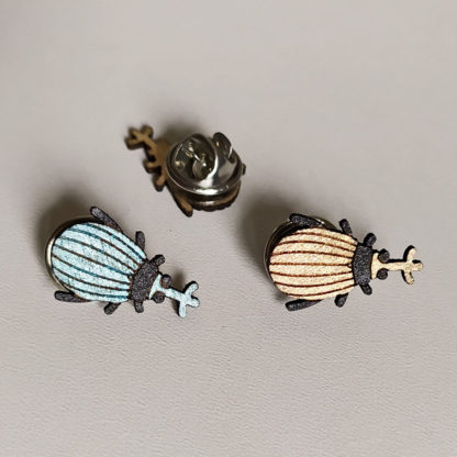 Pin's insectes de couleur