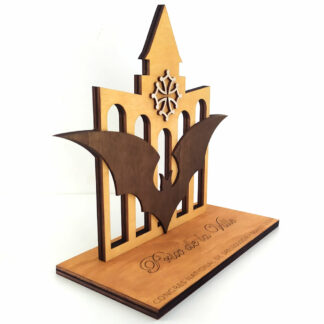Trophée personnalisé en bois