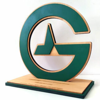 Trophée sport en bois