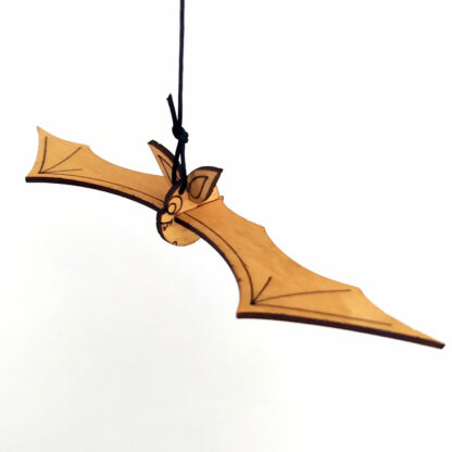 chauve-souris en bois pour rétroviseur