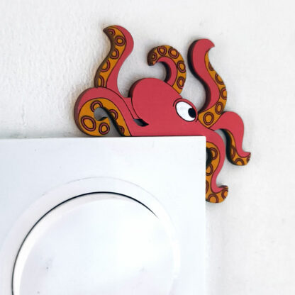 Décoration interrupteur pieuvre océan