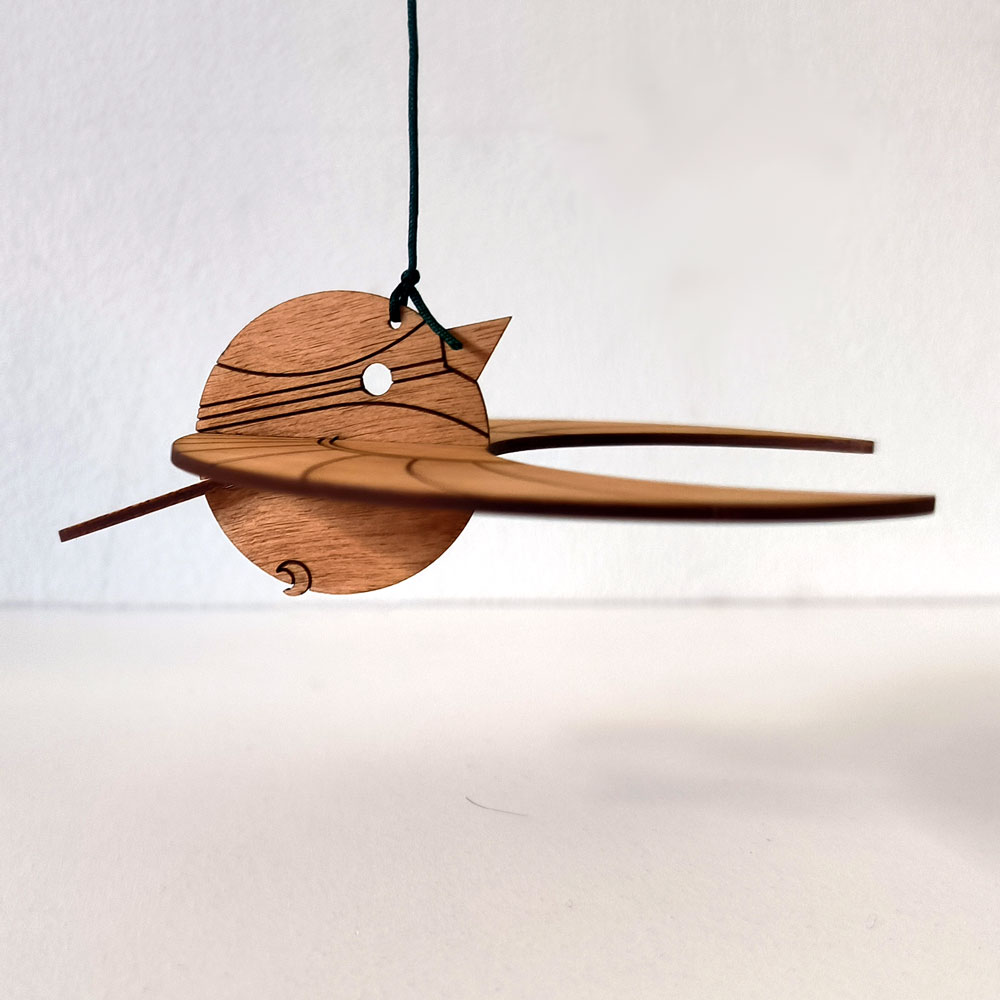 mesange_bois_retroviseur_l oiseau en bois pour rétroviseur